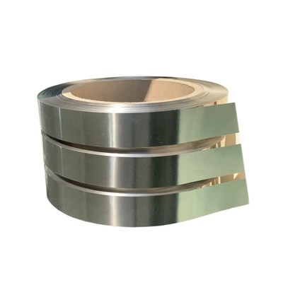 Motorcycles Automobiles Nickel Plated Steel Strip Low Carbon Cold Rolled Steel Strip